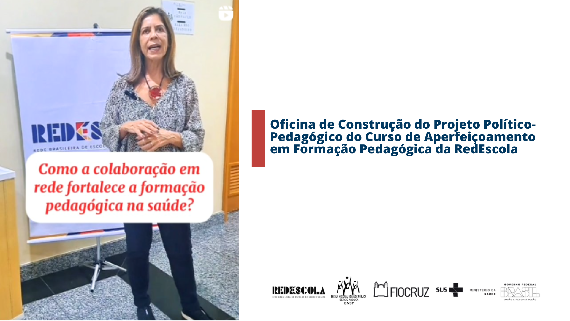 ortalecer é colaborar: o papel da articulação em rede na formação pedagógica no SUS